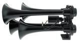 4 Trumpet Black Mini Train Horn