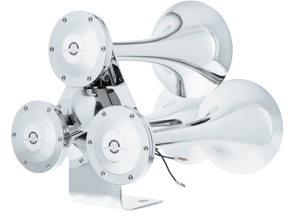 3 Trumpet Chrome Train Horn