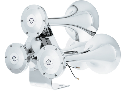 3 Trumpet Chrome Train Horn