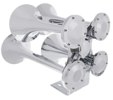 4 Trumpet Chrome Train Horn