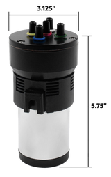 Dixie Air Chrome Horn Kit