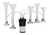 Dixie Air Chrome Horn Kit