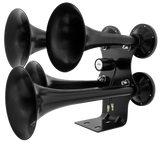 3 Trumpet Black Train Horn Bundle