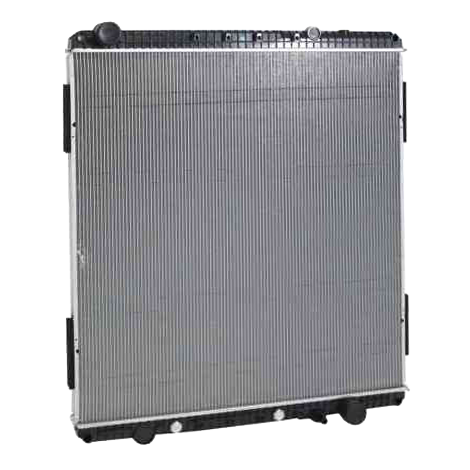Freightliner, Sterling Radiator With Cooler on 12" Centers With 3/4" Drain On Lower Tank