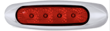5.75 Inch Clearance Marker Spyder Lights With 4 LEDs - HD Truck Source
