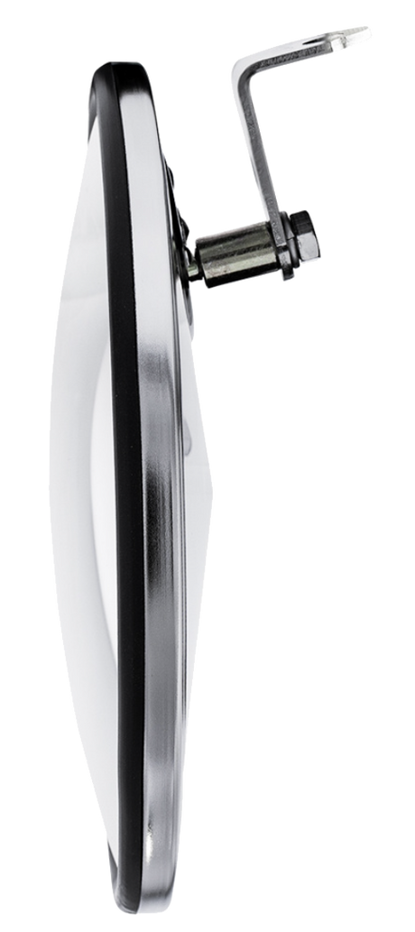 Convex Mirror - 430 Stainless Steel Offset Mounting Stud