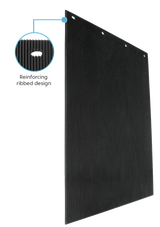 PROFLEX 1/4 Inch Thick Black Mud Flap