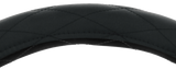 Leather 18" Crystal Stitched Steering Wheel Cover