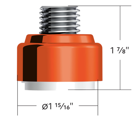 Gearshift Mounting Adapter Eaton Fuller Style, Candy Color