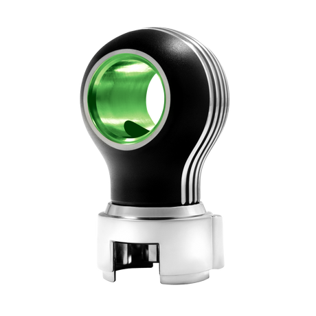 Thread-On Carolina Style Gearshift Knob With Color LED 13/15/18 Speed Adapter