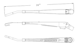 Peterbilt 379 1990-2007 - Wiper Arm Assembly R236002