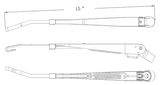 Peterbilt 337 & 348 (2010-2022) - Wiper Arm Assembly