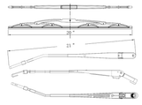 Peterbilt  - Wiper Arm Assembly