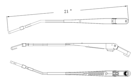 Peterbilt 587 2012-2018 - Wiper Arm Assembly