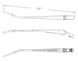 Kenworth T800 (2006-2012) & T660 (2008-2012) - Wiper Arm Assembly