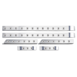 Kenworth T680 & T880 - 76 Inch, 6 Piece Sleeper Panels With Optional 3/4″ Lights