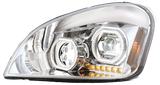 Freightliner Cascadia (2008-2017) - LED Headlight, Black or Chrome
