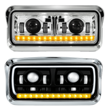 Peterbilt 357/365/378/379 - LED Headlights With Halo & Sequential Turn Signal