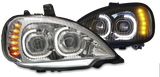 Freightliner Columbia (2001-2020) - LED Headlight Chrome or Black Inner Housing