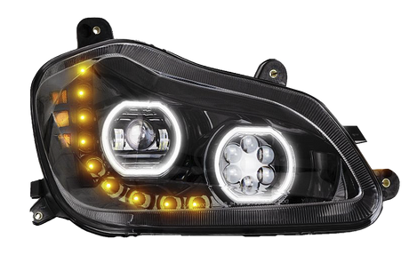 Kenworth T680 (2013-2021) - LED Headlight With Sequential Turn Signal