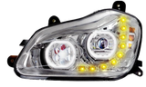 Kenworth T680 (2013-2021) - LED Headlight With Sequential Turn Signal