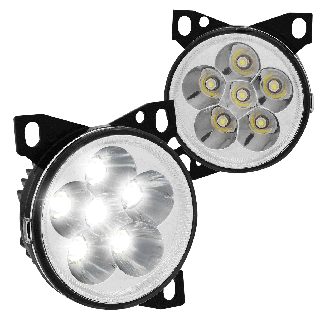 Peterbilt 579/587 & Kenworth T660 LED Fog Lights
