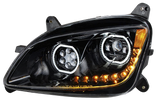 Peterbilt 587 (2010-2016) Peterbilt 579 (2012-2021) - LED Headlight With Halo and Sequential Turn Signal