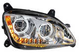 Peterbilt 587 (2010-2016) Peterbilt 579 (2012-2021) - LED Headlight With Halo and Sequential Turn Signal