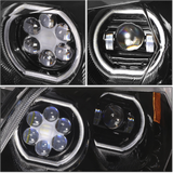 Peterbilt 587 (2010-2016) Peterbilt 579 (2012-2021) - LED Headlight With Halo and Sequential Turn Signal