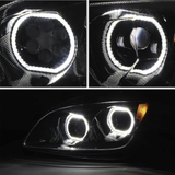 Peterbilt 587 (2010-2016) Peterbilt 579 (2012-2021) - LED Headlight With Halo and Sequential Turn Signal