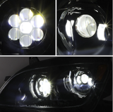 Peterbilt 587 (2010-2016) Peterbilt 579 (2012-2021) - LED Headlight With Halo and Sequential Turn Signal