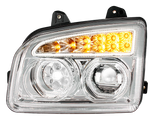 Kenworth T880 (2013 and Newer) - Headlight With Sequential Turn Signal and Side
