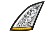 Volvo VN-VNL (2018 and Newer) - LED Headlight with Halo And Sequential Turn Signal