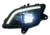 Freightliner Cascadia (2018-Newer) Fog Light Black or Chrome Reflector