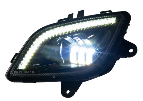 Freightliner Cascadia (2018-Newer) Fog Light Black or Chrome Reflector