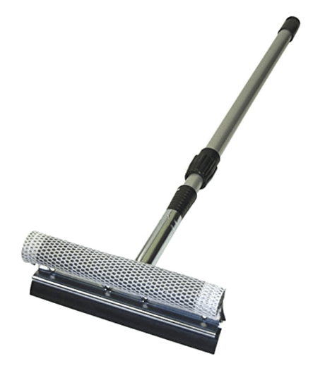 8 Inch Squeegee With Extendable Extension Pole 21 to 42 Inch - HD Truck Source