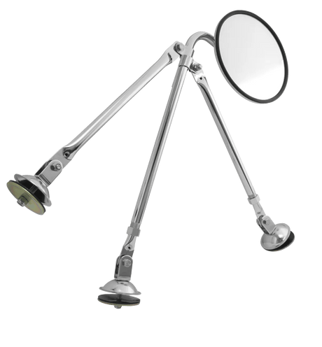 8.5 Inch Convex Mirror Round With Tripod Assembly - HD Truck Source