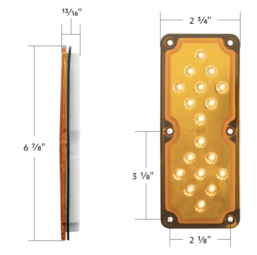 18 LED West Coast Mirror Replacement Light