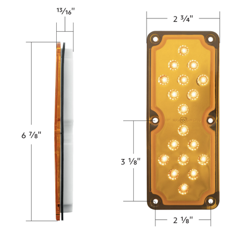 18 LED West Coast Mirror Replacement Light