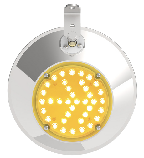 Convex Mirror - 430 Stainless Steel 8.5 Inch With Turn Signal