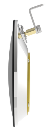 Convex Mirror - 430 Stainless Steel 8.5 Inch With Turn Signal
