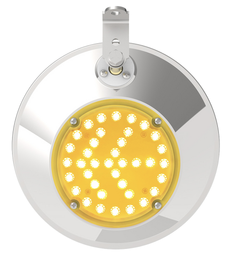Convex Mirror - 430 Stainless Steel 8.5 Inch With Turn Signal