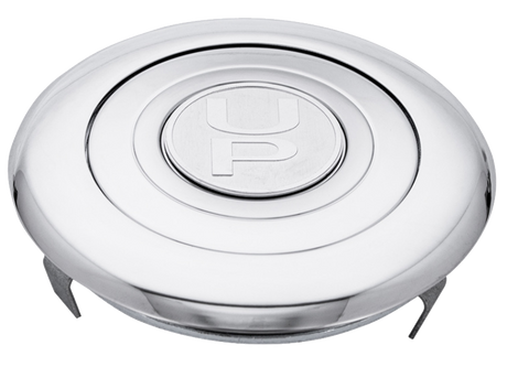 Horn Button- Chrome Aluminum Steering Wheel Horn Button With UP Logo