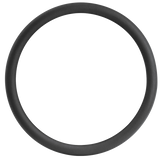 18" Black Leather Replacement Rim For United Pacific Leather Rim Steering Wheels