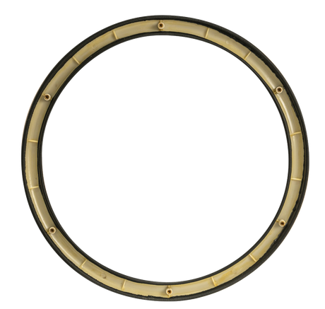 18" Black Leather Replacement Rim For United Pacific Leather Rim Steering Wheels
