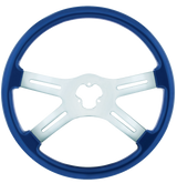 18" 4 Spoke Steering Wheel, Candy Colors