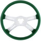 18" 4 Spoke Steering Wheel, Candy Colors
