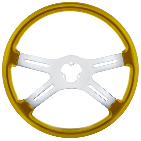 18" 4 Spoke Steering Wheel, Candy Colors