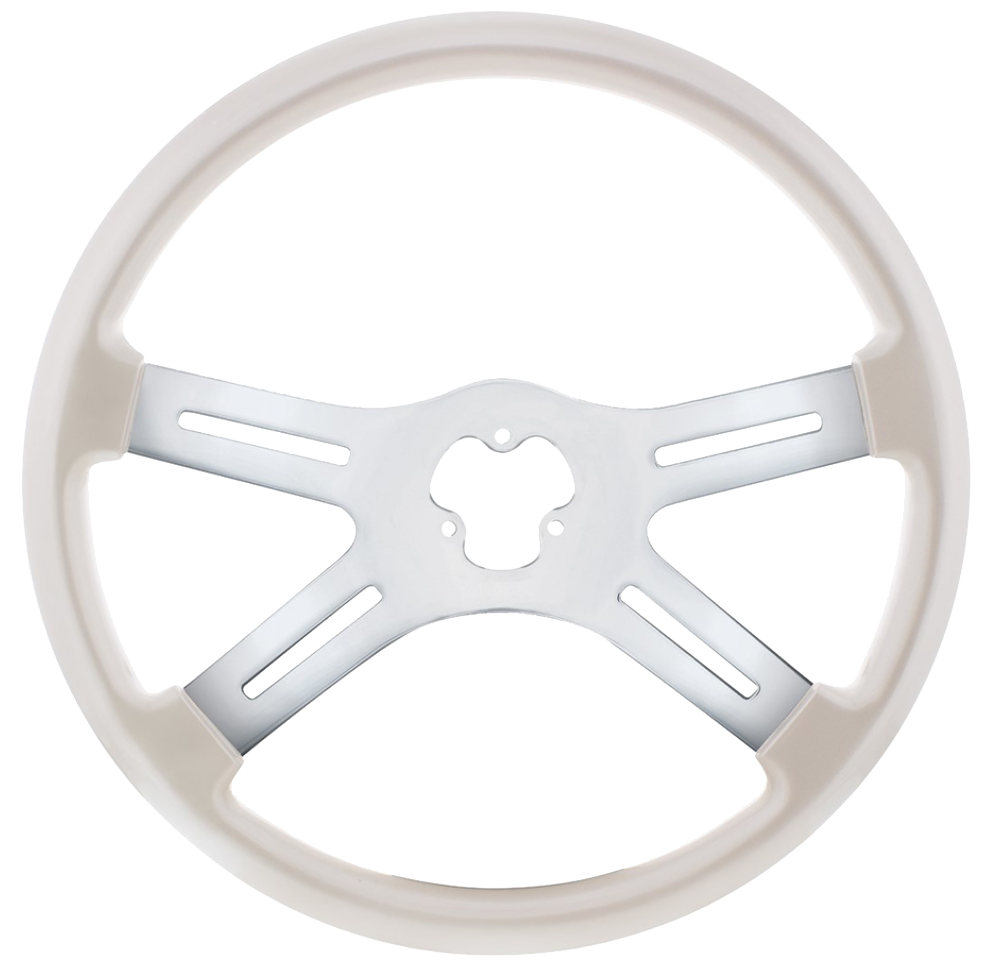 18" 4 Spoke Steering Wheel, Candy Colors