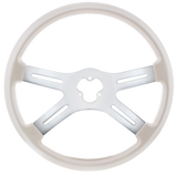 18" 4 Spoke Steering Wheel, Candy Colors
